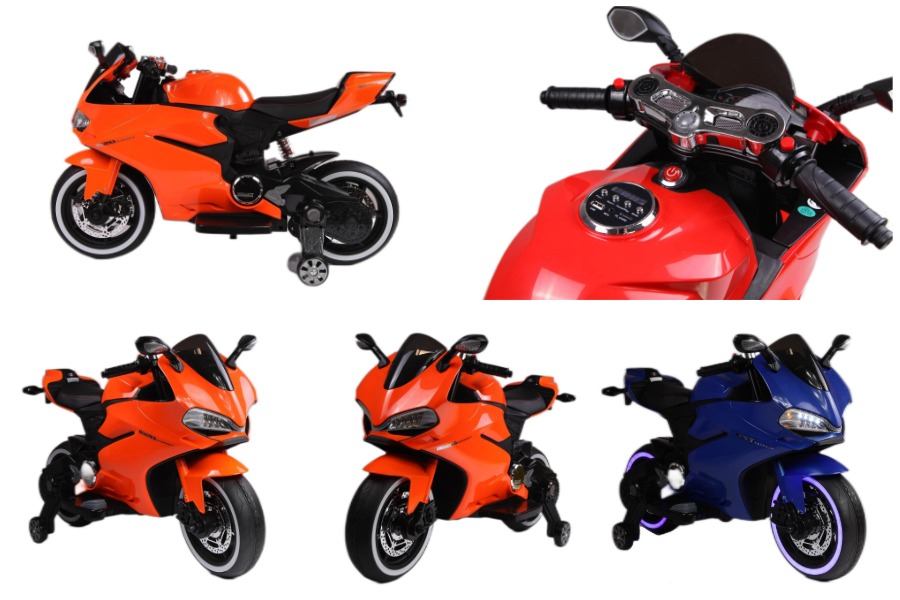 6V&12V kids motorcycle with training wheels